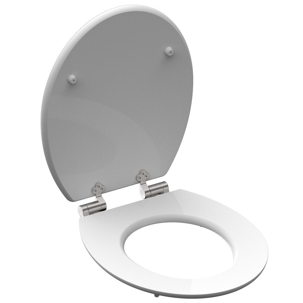 WC-Sitz High Gloss Absenkautomatik Schnellverschluss Iceberg image number 3