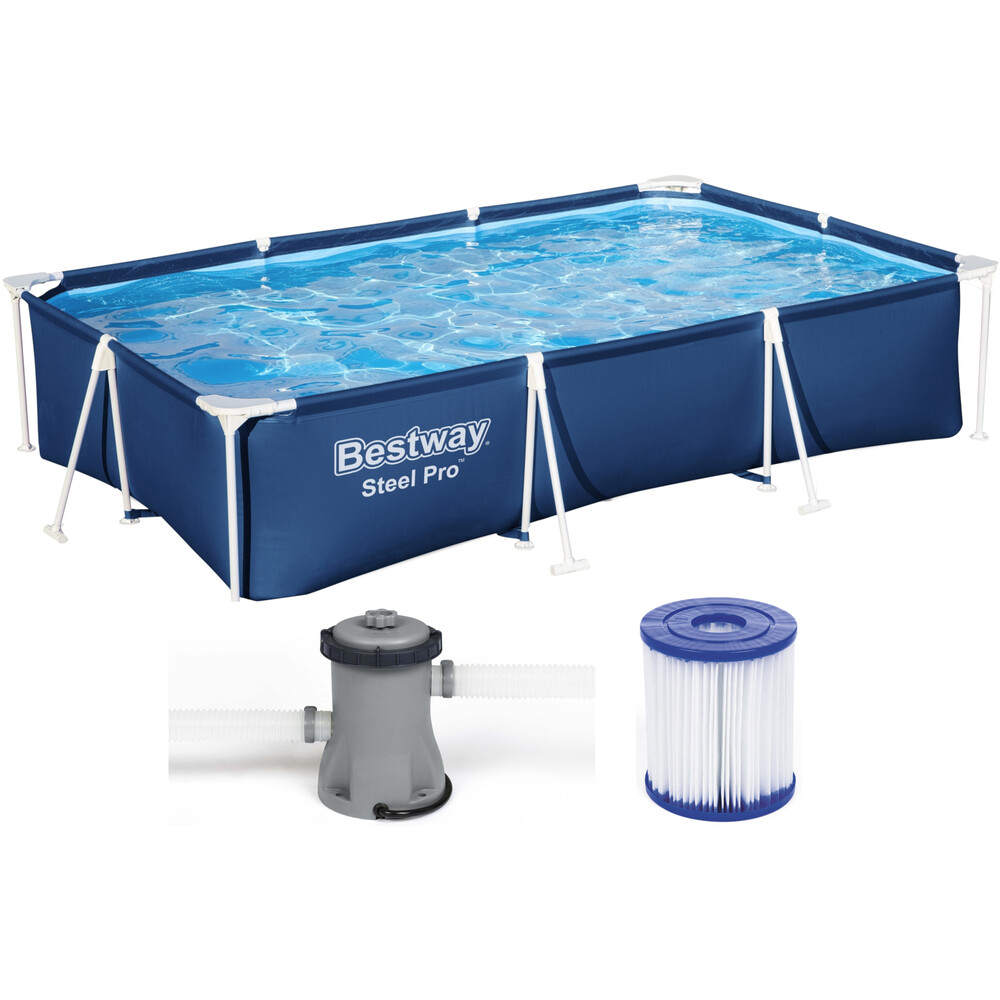 Bestway&reg; Steel Pro Frame Pool-Set 300 x 201 x 66 cm
