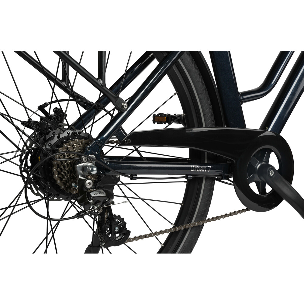 City E-Bike Maxtron "Urban 7" 28" dunkelblau image number 3