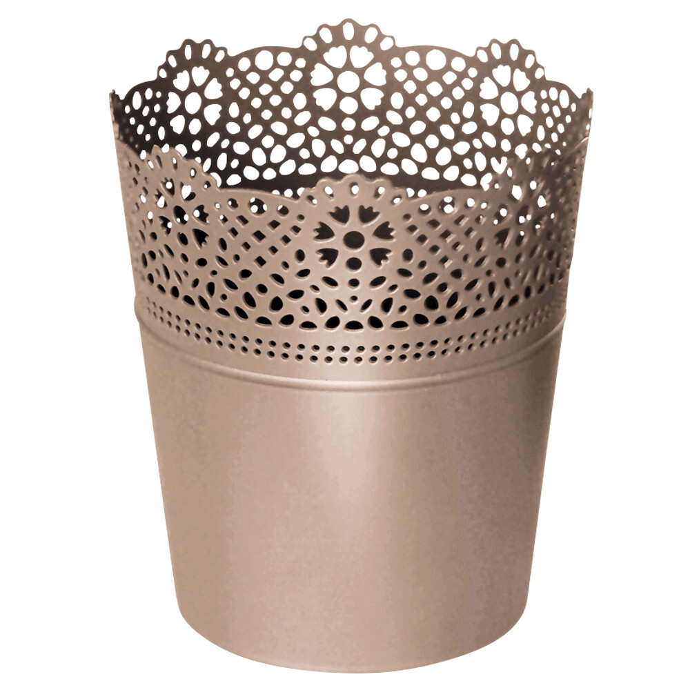 Prosperplast Blumentopf Lace Ø 13,50 cm in Mokka