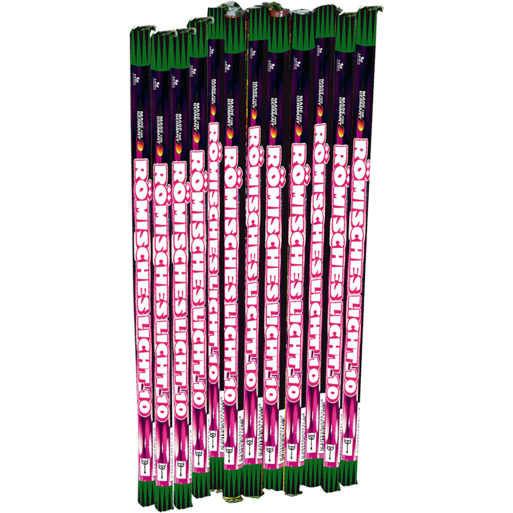 Römisches Licht 10 Leuchtfeuerwerk