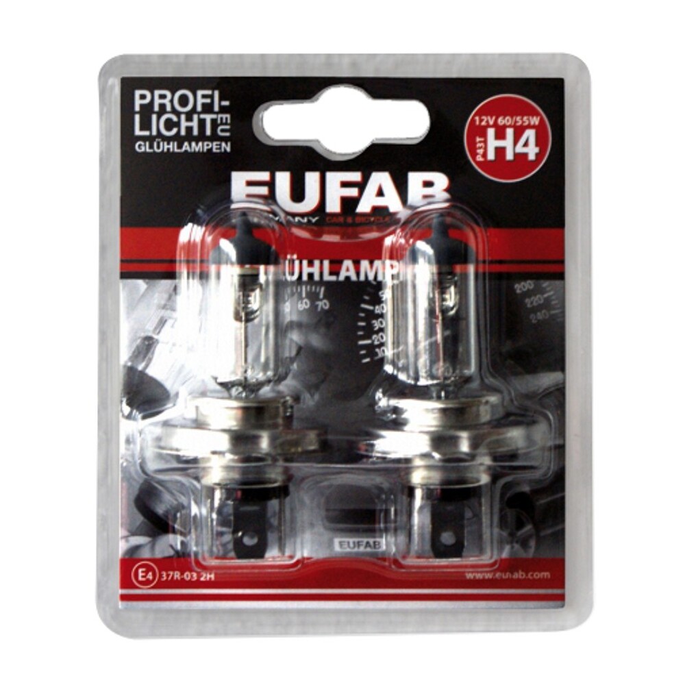 Scheinwerferlampen Set 2 Stück H4 12V 60/55W image number 1
