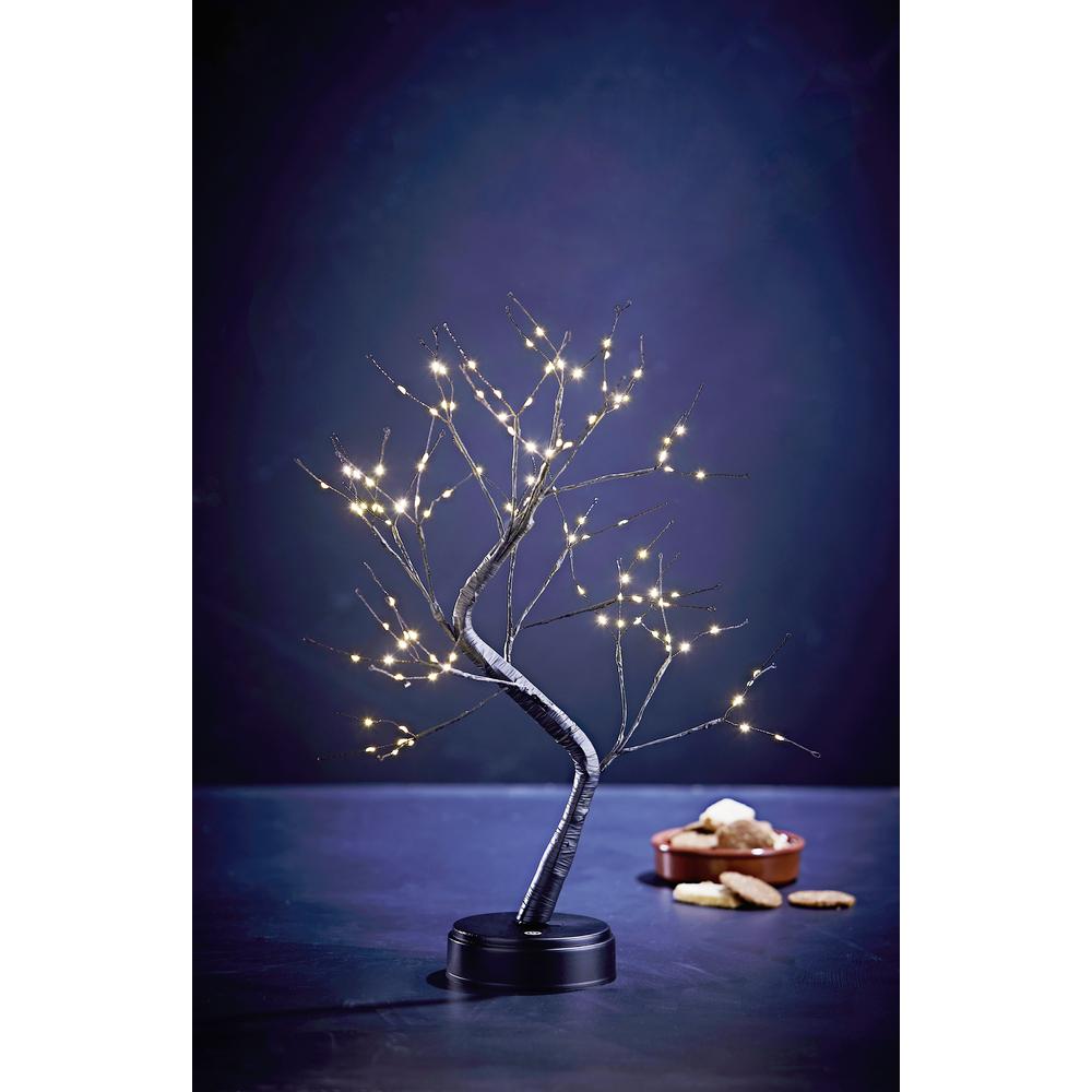LED-Baum schwarz Bonsai-Design 108 LEDs in Schwarz image number 2