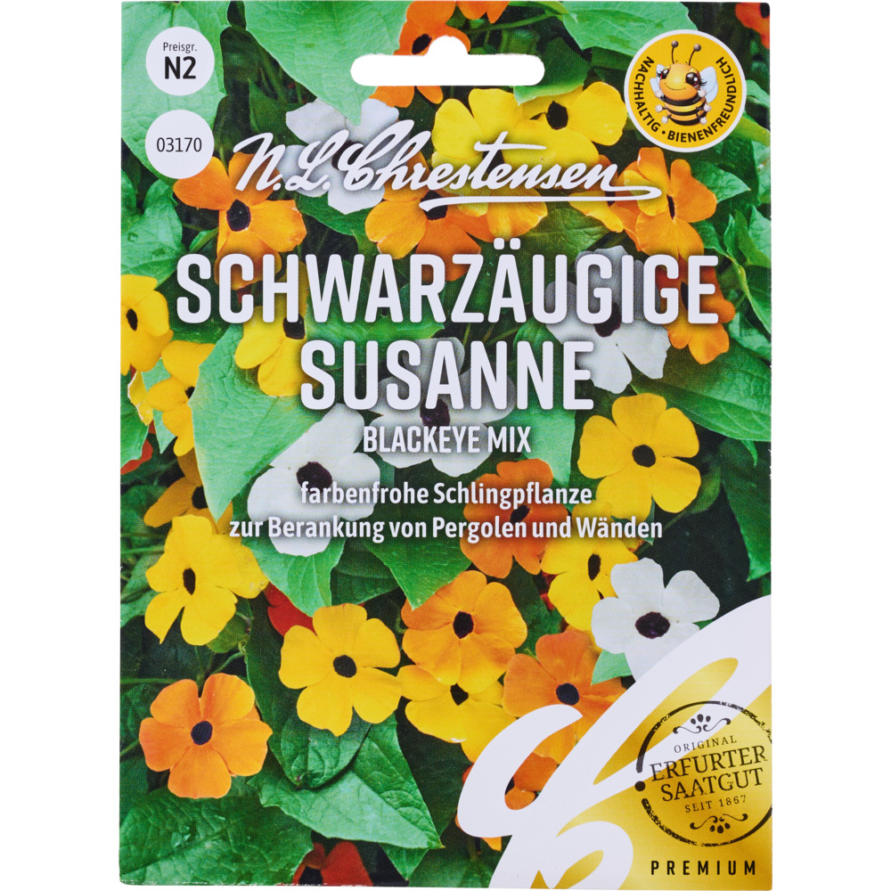 Saatgut Schwarz&auml;ugige Susanne Blackeye Mix image number 0