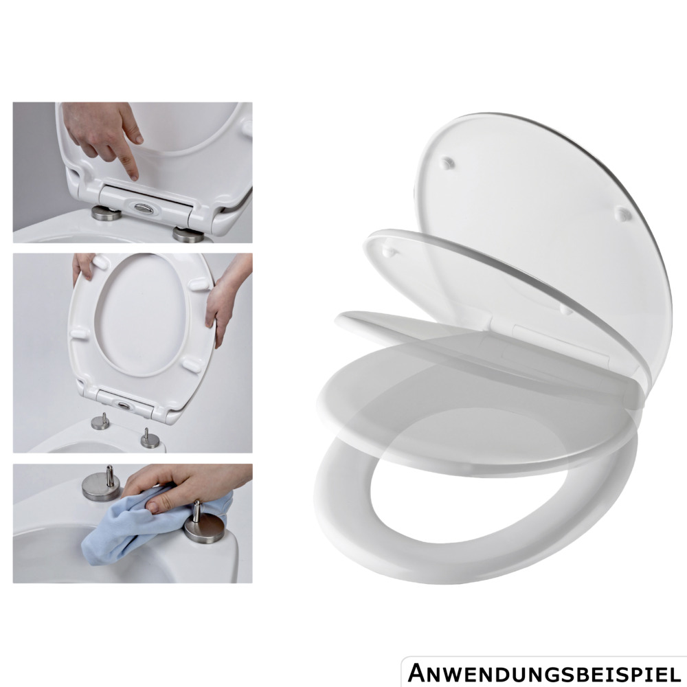 WC-Sitz Duroplast Absenkautomatik weiß image number 11