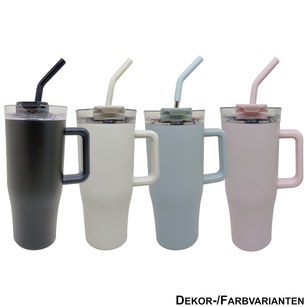 Thermobecher 900 ml 4 Farben zur Auswahl image number 0