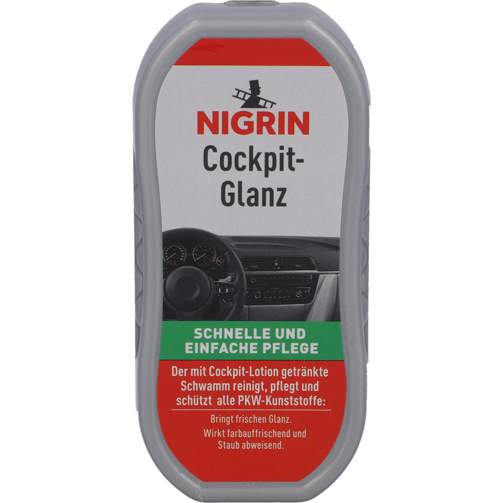 NIGRIN Cockpit-Glanz Pflegeschwamm image number 0