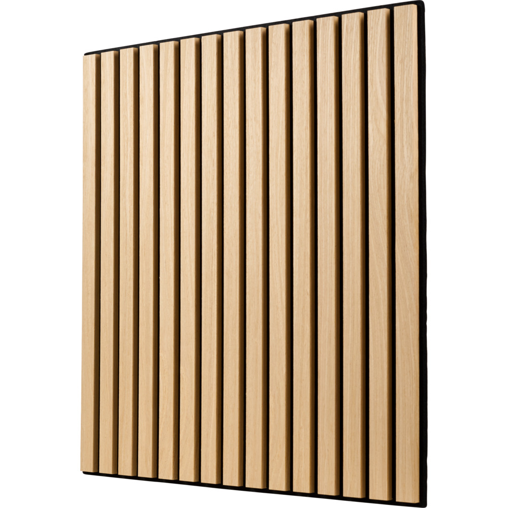 Akustikpaneel 60,5 x 60 x 1,8 cm in Hellbraun
