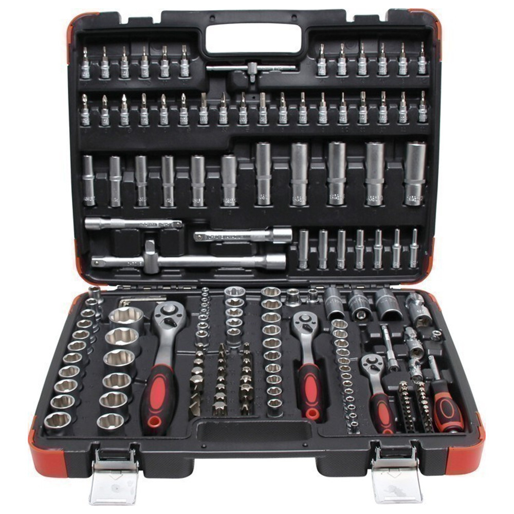BGS® Steckschlüsselsatz Set 172-teilig im robustem Koffer