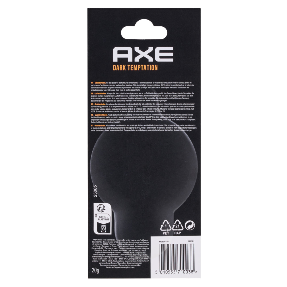 Axe 3D-Lufterfrischer Dark Tempatation image number 2