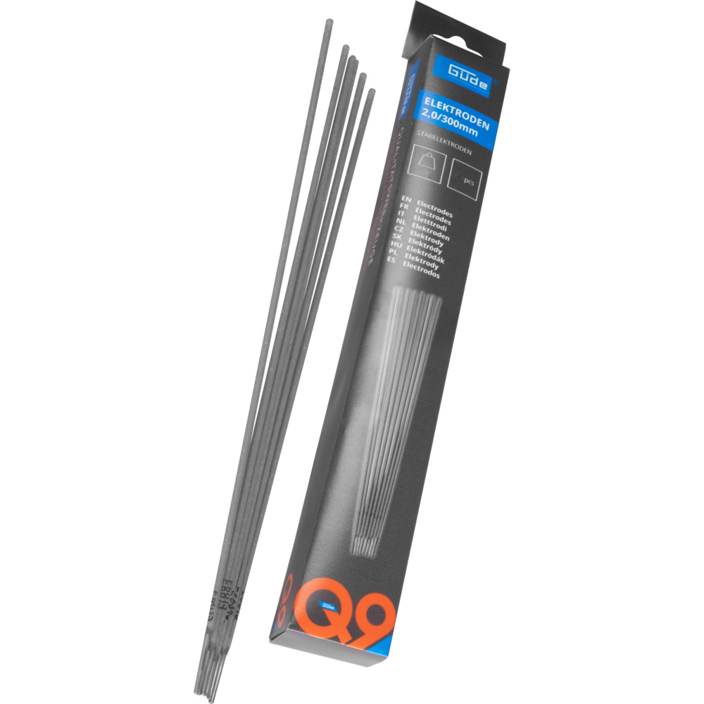 G&uuml;de&reg; Schwei&szlig;-Elektroden rutilumh&uuml;llt  &Oslash; 2,0 mm x 300 mm 90 St&uuml;ck