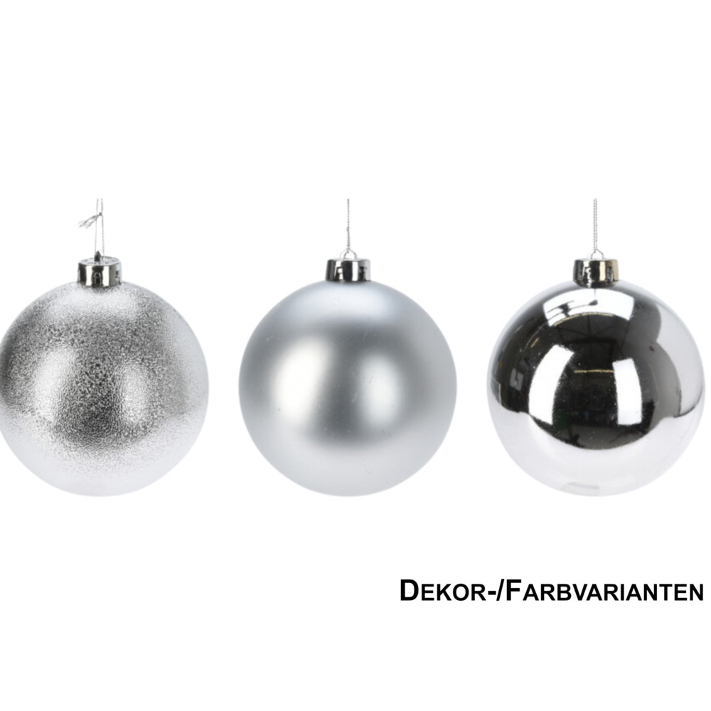 Weihnachtskugel 12cm, Farb- und Designauswahl image number 0