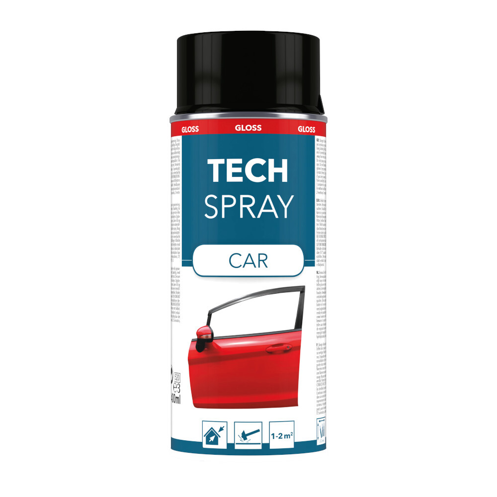 Tech Spray Ralley glänzend Schwarz