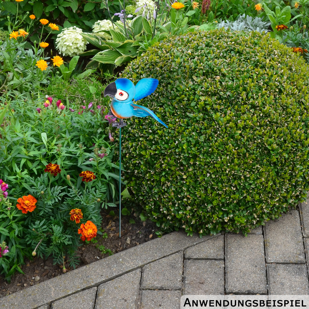 Gartenstecker mit Vogelmotiv und Erdspieß - sortiert image number 9