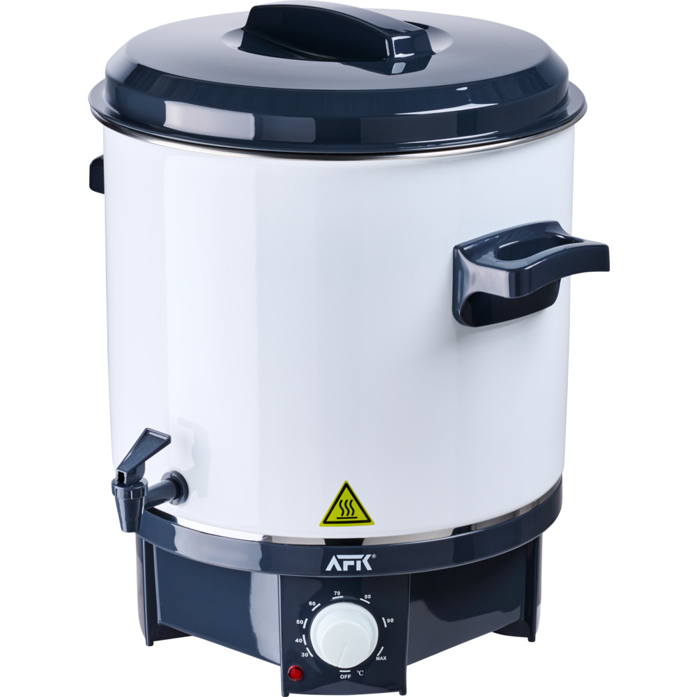 AFK Einkochtopf 1800 Watt mit 27 Liter Fassungsvermögen