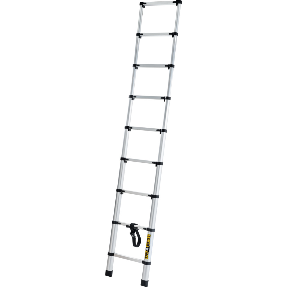 AquaLaser Teleskopleiter 3,2 m ausziehbar mit 11 Streben image number 4