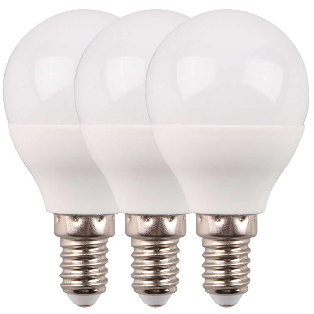 LED-Lampen Set 3 Stück 6,1Watt in Tropfenform mit E14- Sockel