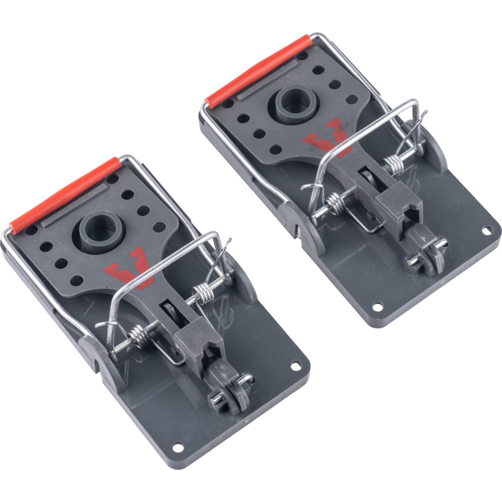 Protect Home Mausefallen-Set Click 2 St&uuml;ck mit Schlagfalle