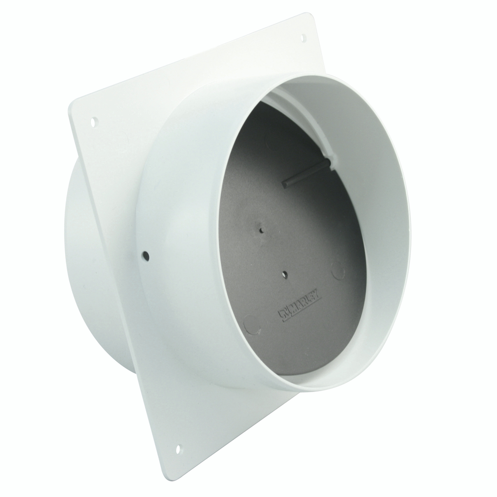 Marley Maueranschluss mit Rückstauklappe Ø 100 mm 