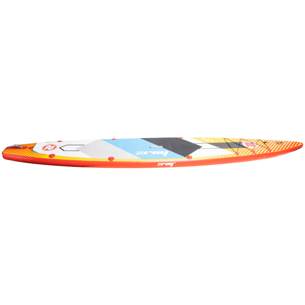 Stand-up-Paddleboard-Set Carbon in Orange mit Zubehör image number 2