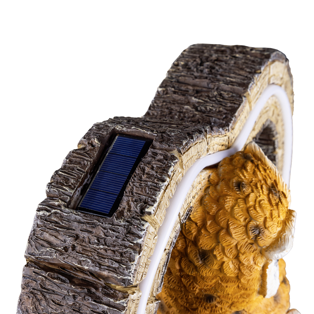 Solar-LED-Gartendekoration ''Eule'' image number 1