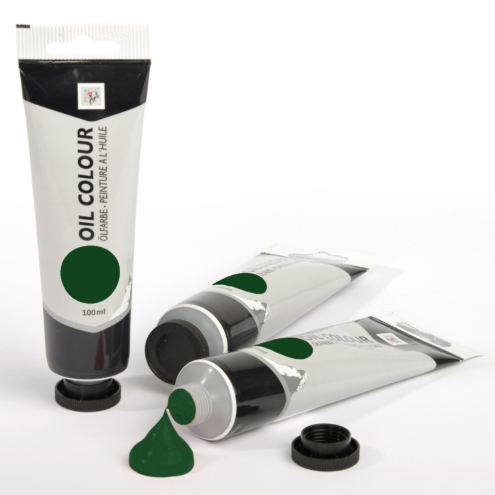 The Wall Ölfarbe in Permanent Green 100 ml Tube