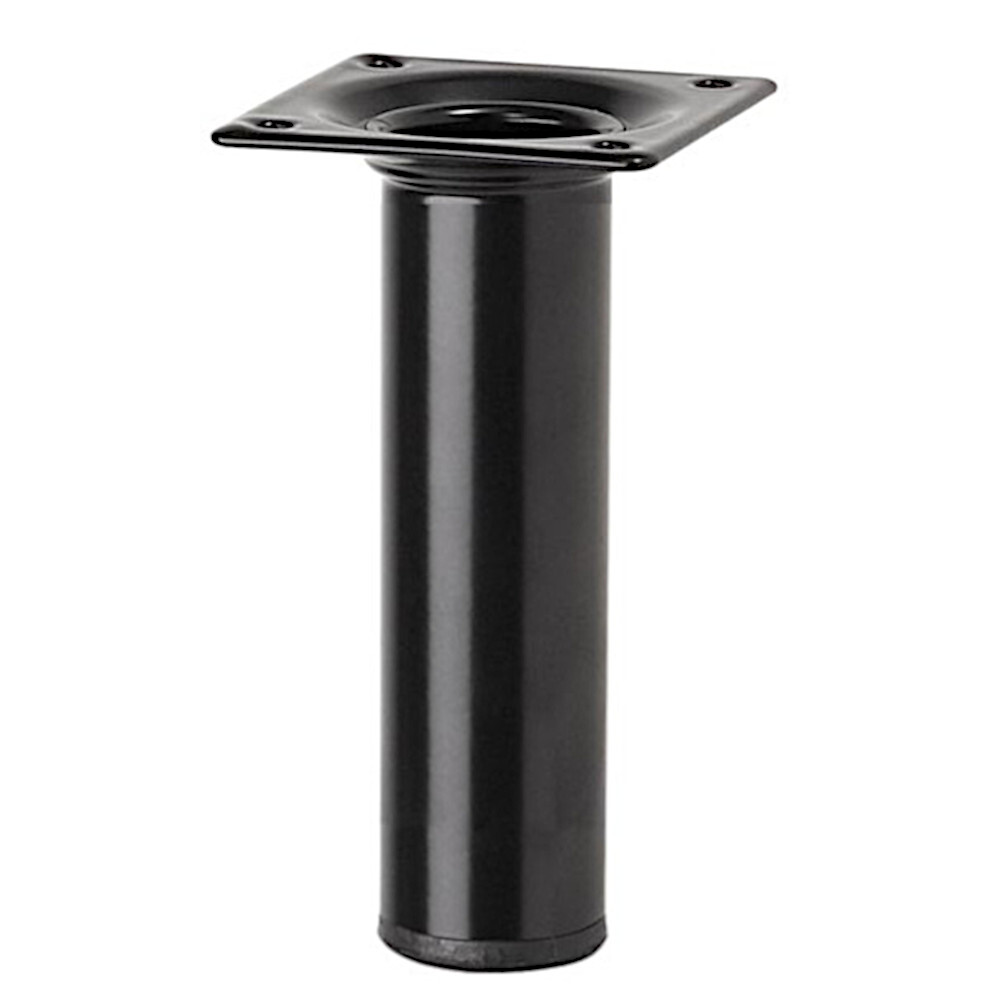 Möbelfuß POP 100 x 30 mm rund in Schwarz
