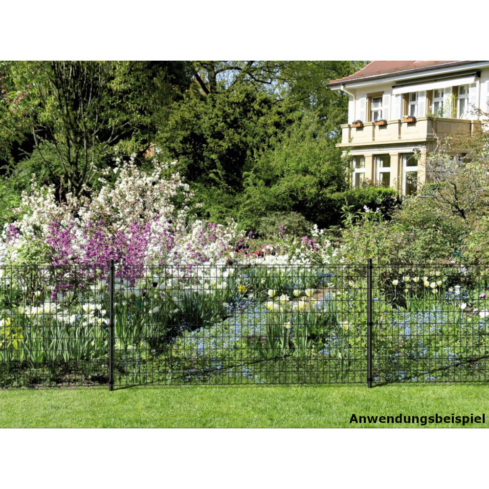 Drahtzaun-Set Fix-Clip Pro® anthrazit 10 m x 81 cm image number 2