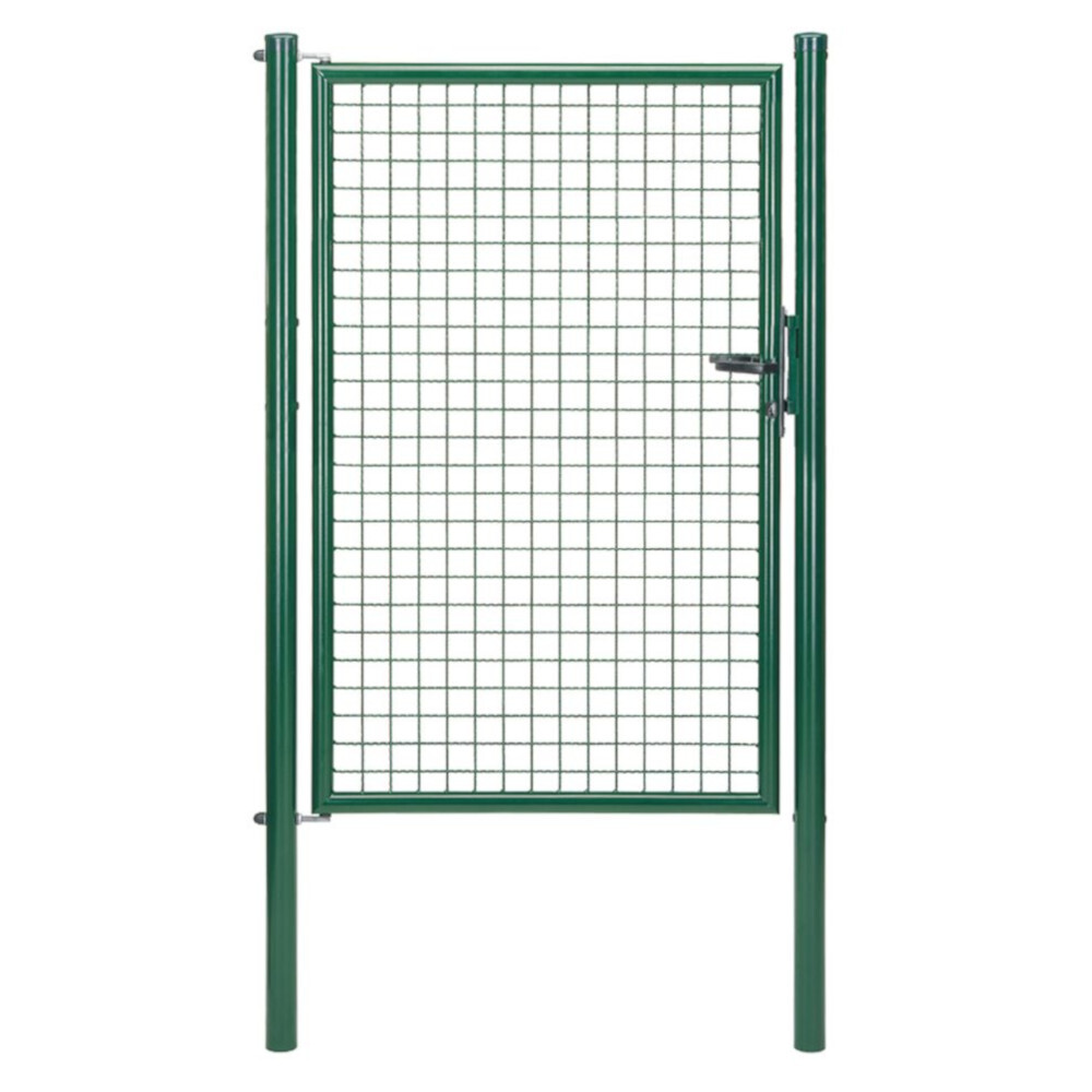 Wellengitter-Einzeltor 1000 x 1500 mm RAL 6005 moosgrün image number 0