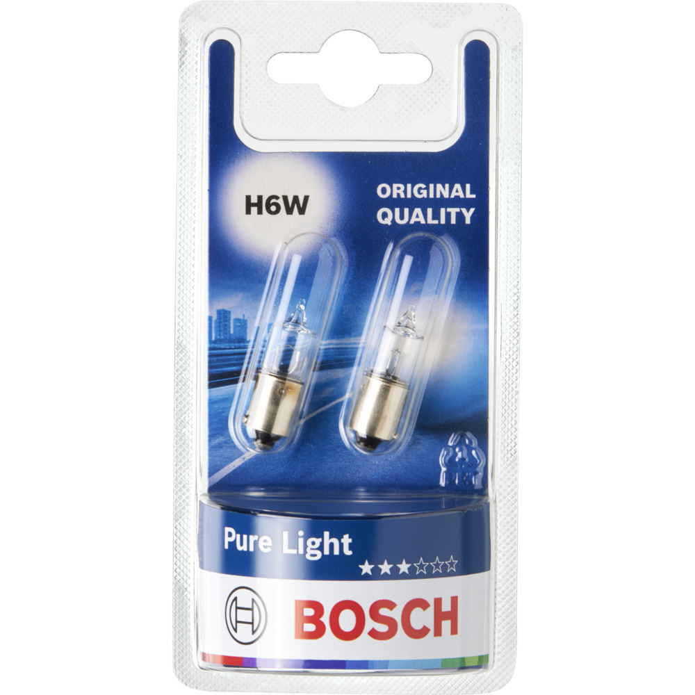 Bosch GLL Pure Light H6W KFZ-Gl&uuml;hlampen image number 1