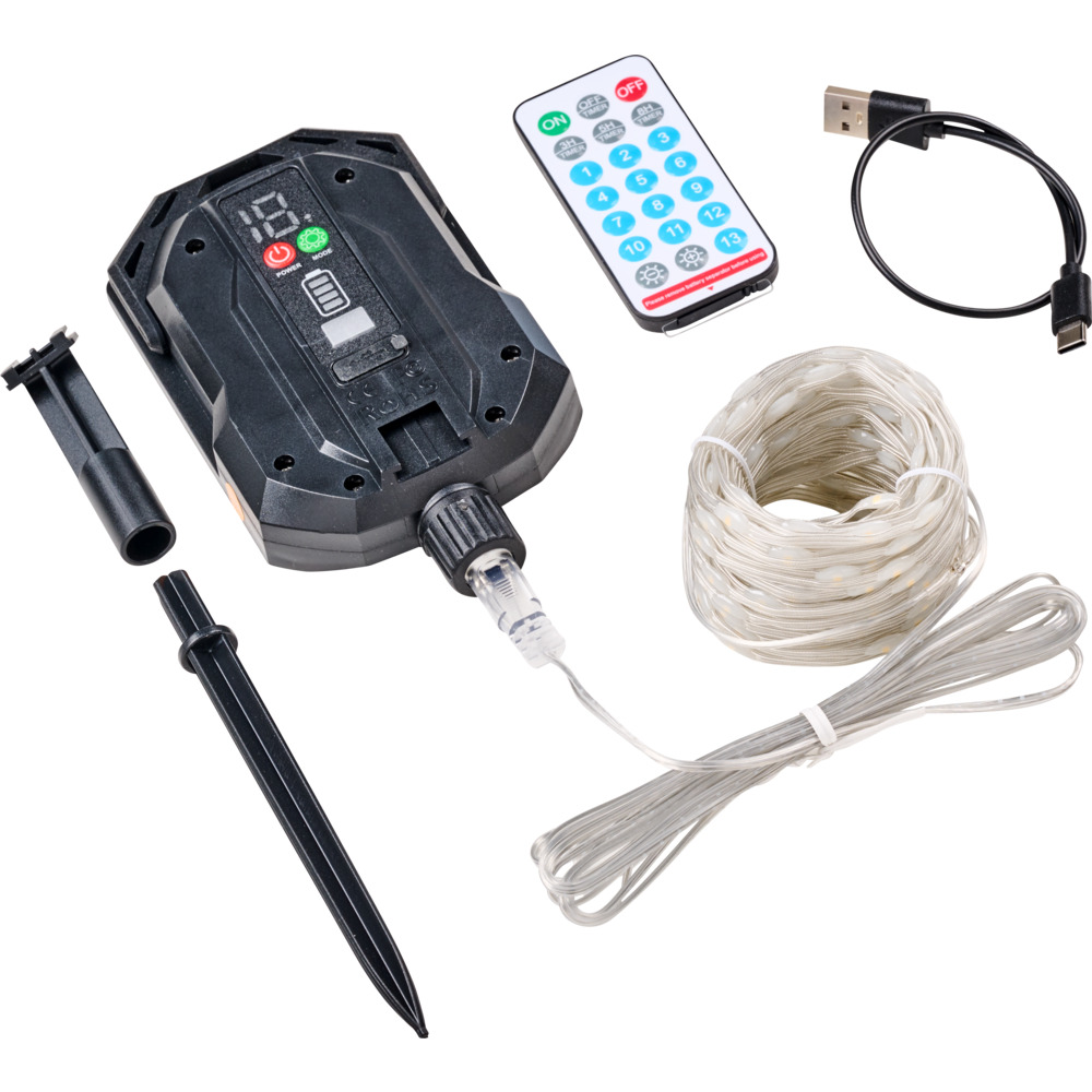 LED Solar Lichterkette 240 LEDs, 2-fach sortiert image number 1