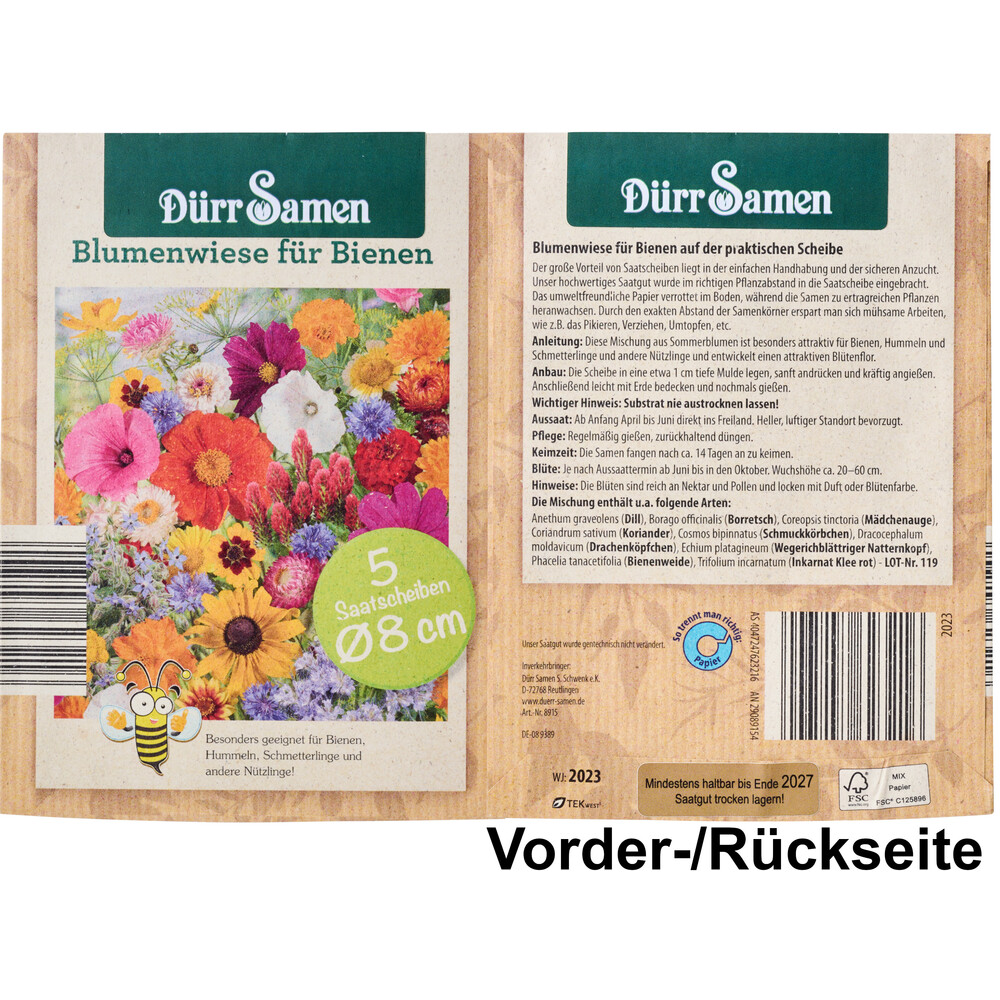 Saatband 3 St&uuml;ck / Saatscheiben 5 St&uuml;ck, sortiert image number 5