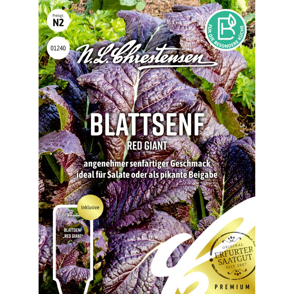 Saatgut Blattsenf Red Giant