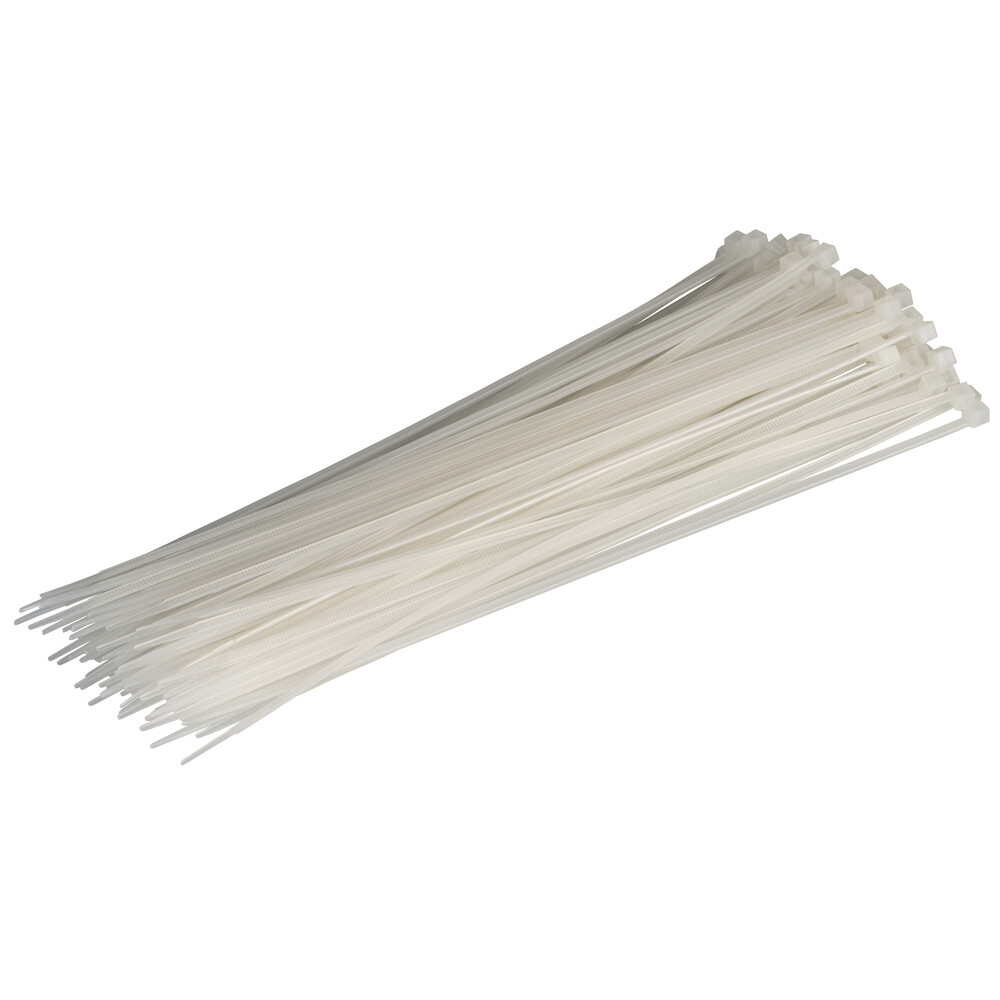 GERMANIA® Kabelbinder 2,5x200 mm natur aus Kunststoff 100-teilig
