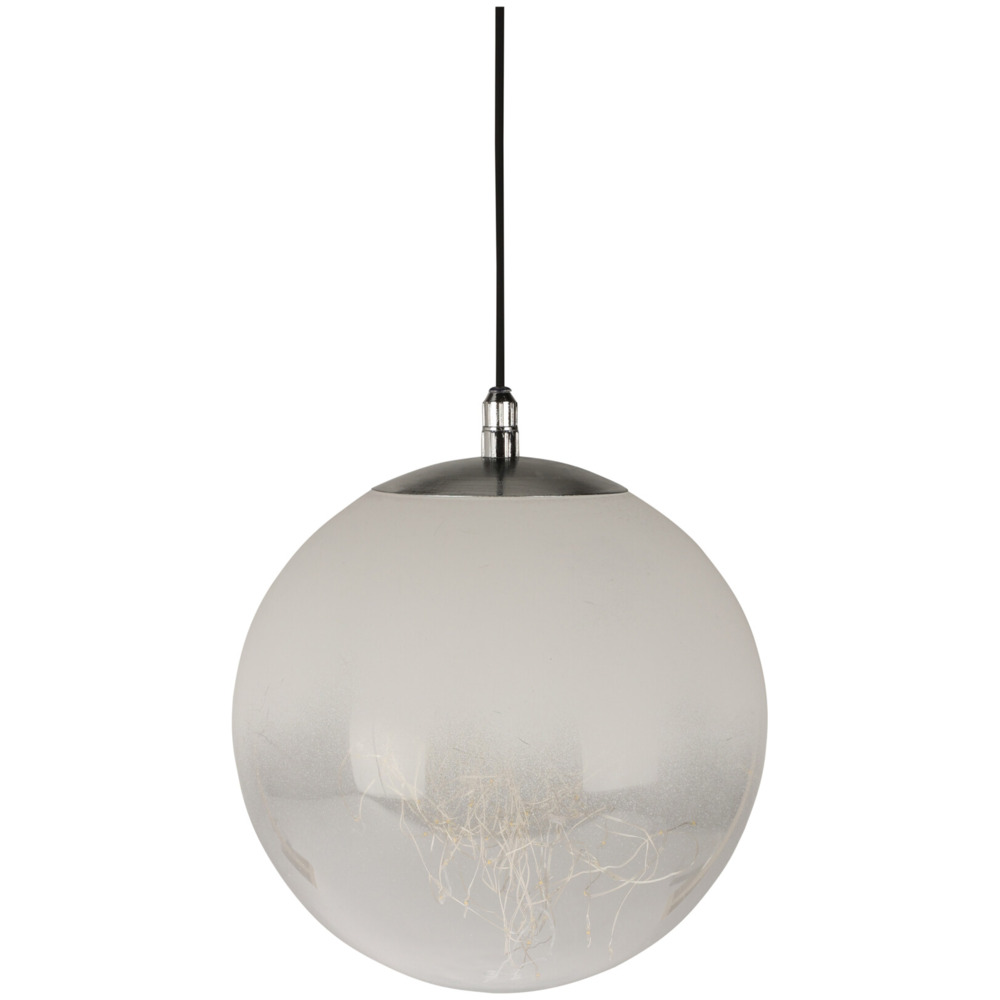 Hängelampe frosted Ø 35 cm mit 300 LEDs