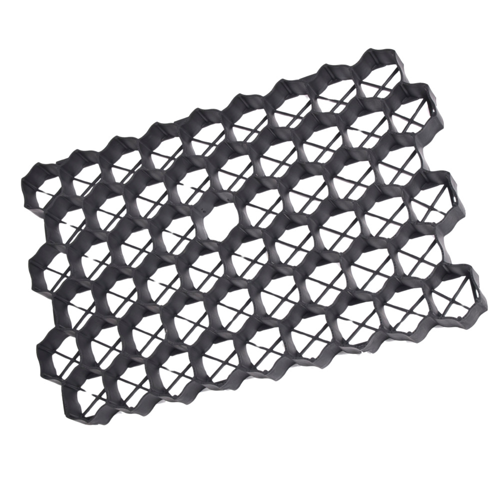 256 x Rasengitter 59 x 39,5 x 3 cm Kunststoff schwarz