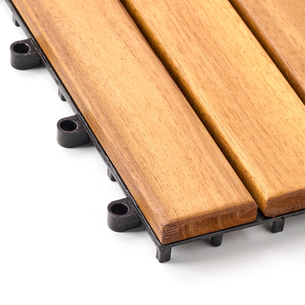 FISHBULL Akazien Holzfliese 30x30 cm image number 2