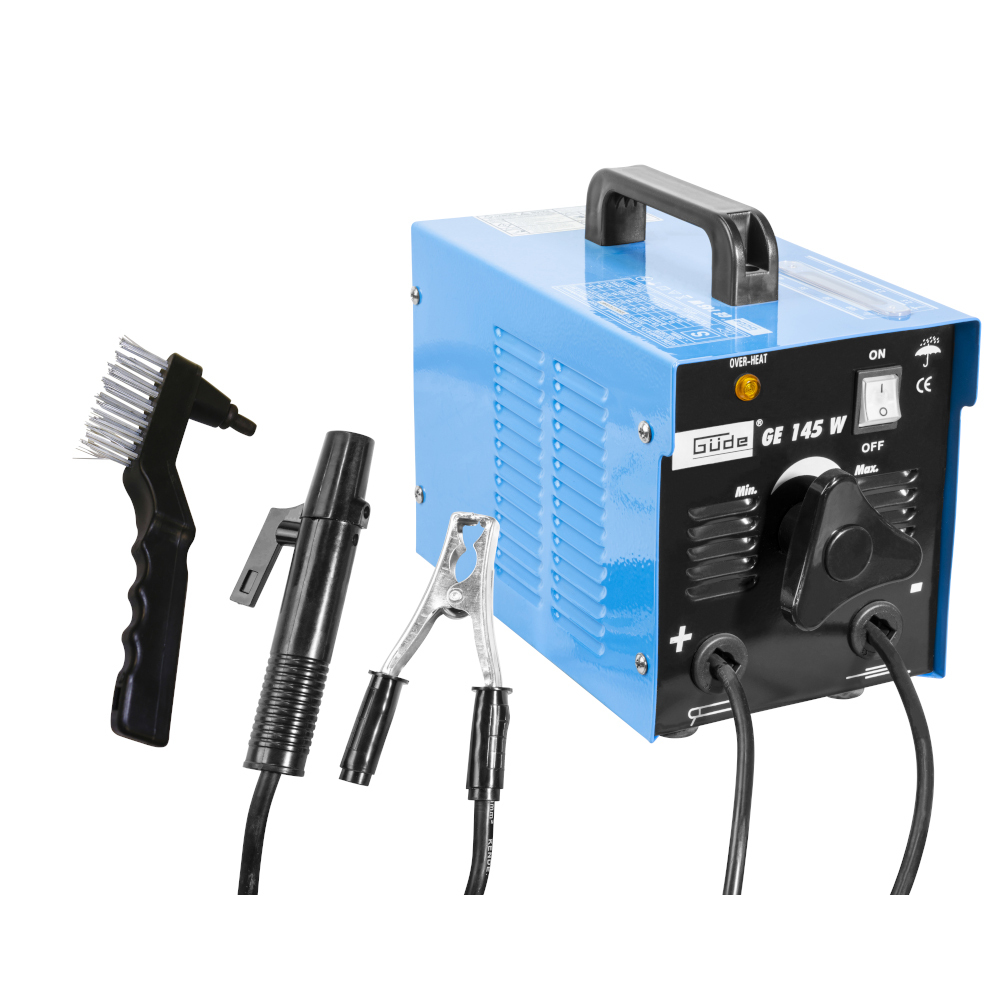 Güde® Elektrodenschweißgerät GE 145 mit Zubehör