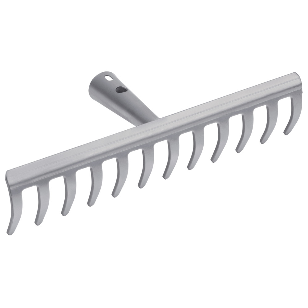 Gartenrechen 12 Zinken 300 mm aus Stahl