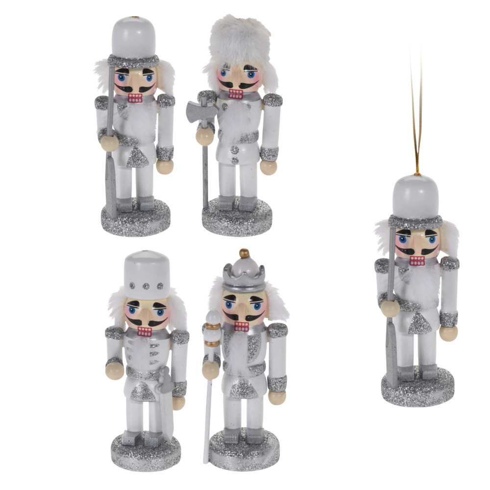 Nussknacker 9 cm aus Holz mit Aufhängung