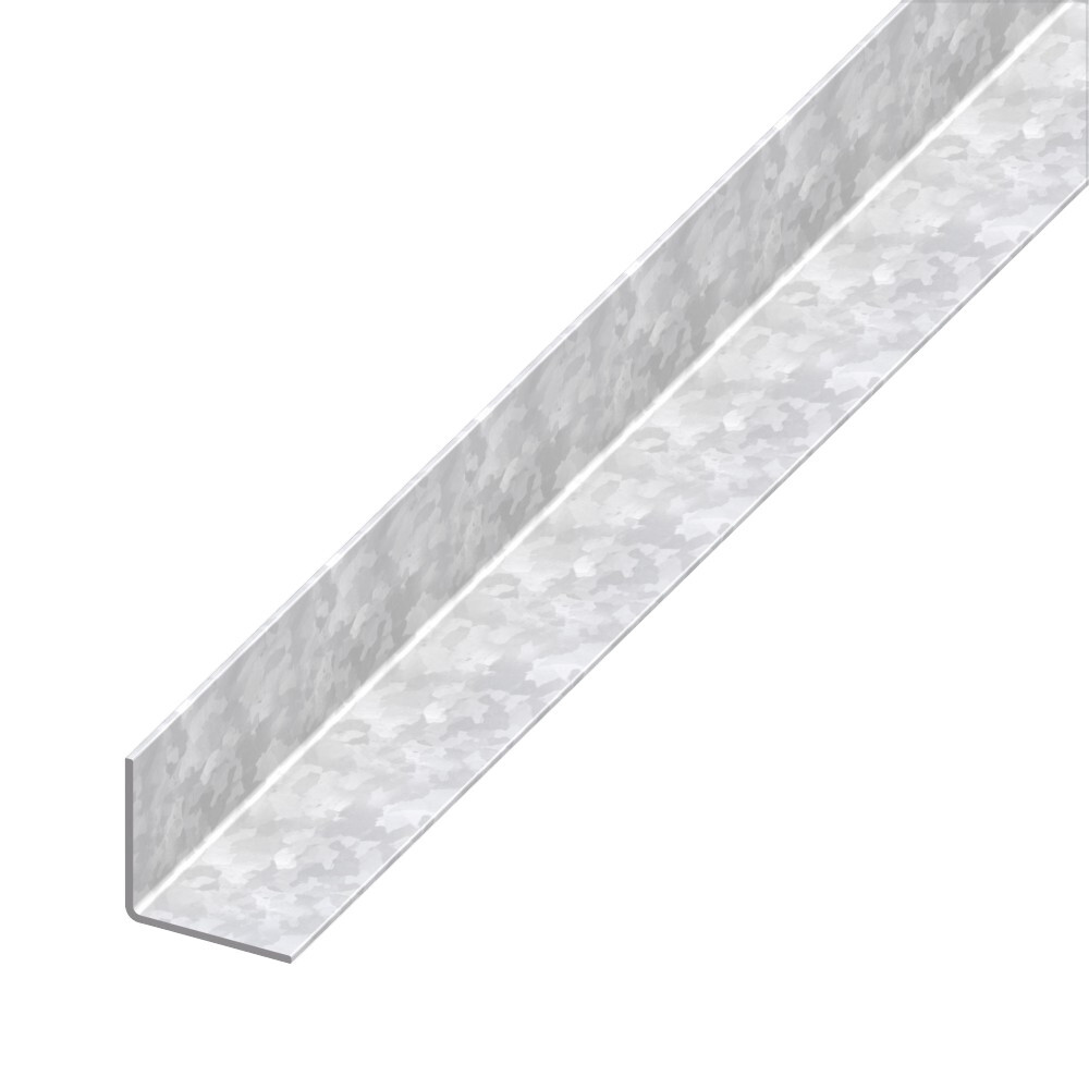 Winkelprofil gleichschenklig 100 x 2,35 cm aus kaltgewalztem Stahl verzinkt image number 0