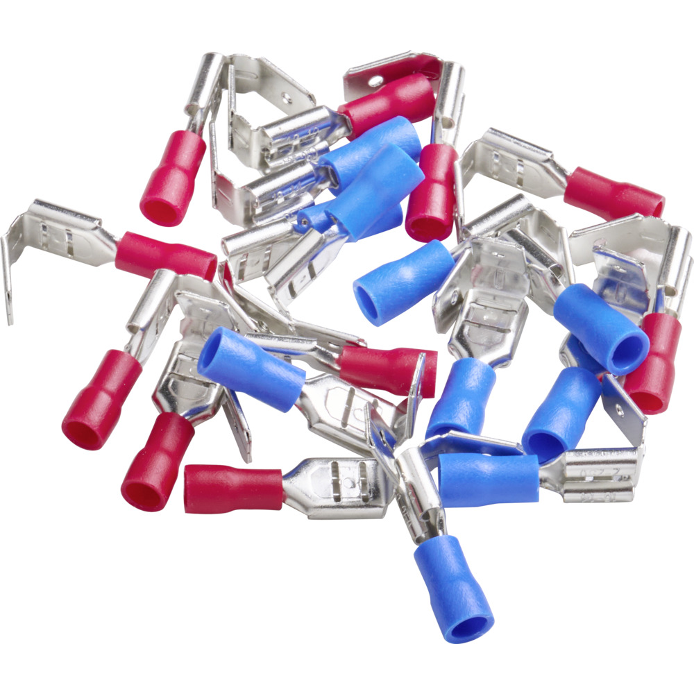 Abzweigflachstecker Set 1,5 / 2,5 mm² 20 Stück