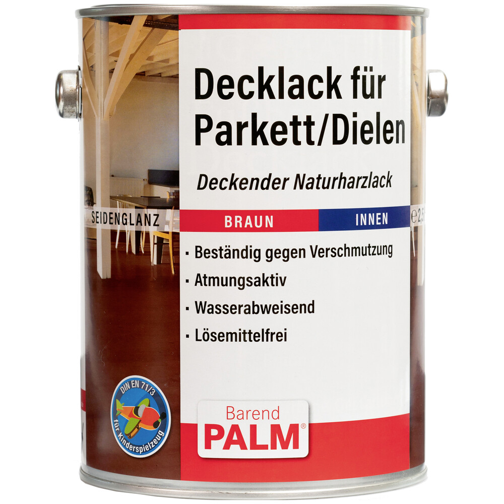 Barend Palm Parkett- und Dielenlack 2,5 l image number 0