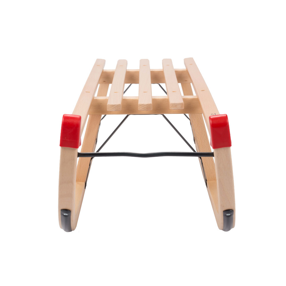 Rodelschlitten Alpinafun 90 cm aus Buchenholz, lackiert mit 90 kg Belastbarkeit image number 2