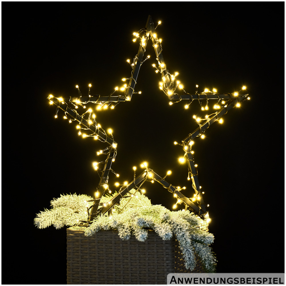 Gartenstecker Stern mit 150 LEDs 60 x 73 cm image number 3
