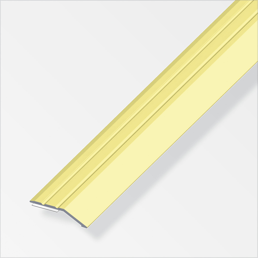 Abschlussleiste Aluminium eloxiert 1000 x 30 x 5 mm messingfarben selbstklebend image number 0