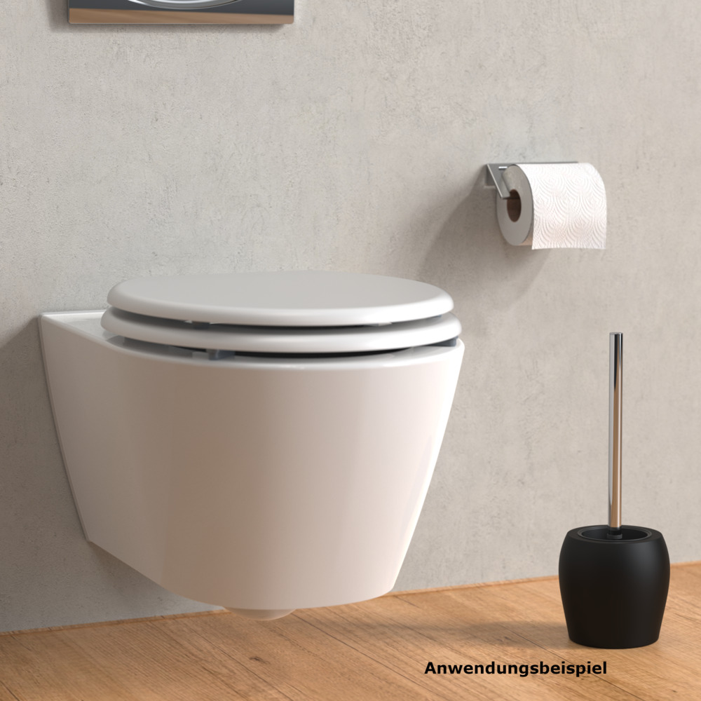 WC Bürstenhalter Schwarz image number 6