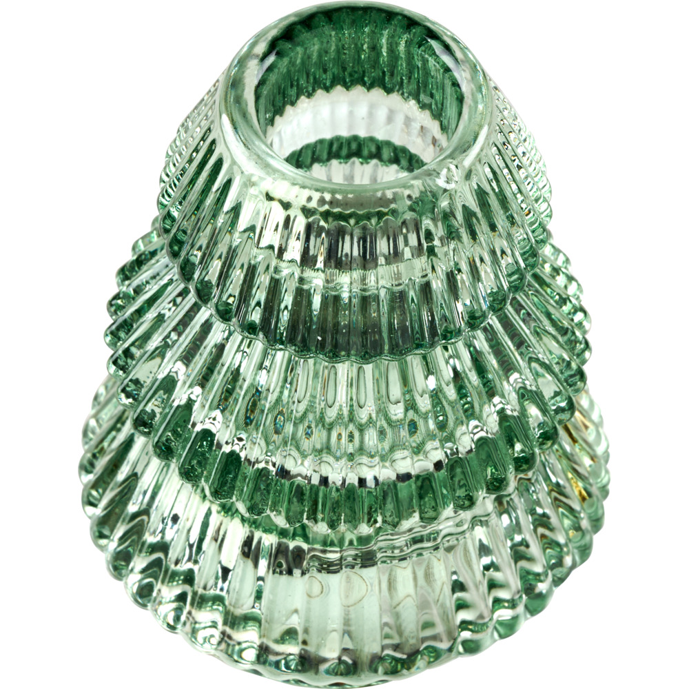 Kerzenhalter für Spitzkerzen aus Glas, 3-fach sortiert image number 4
