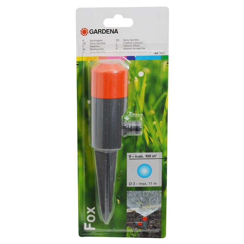 Gardena Sprühregner Fox für 100 m² aus Kunststoff