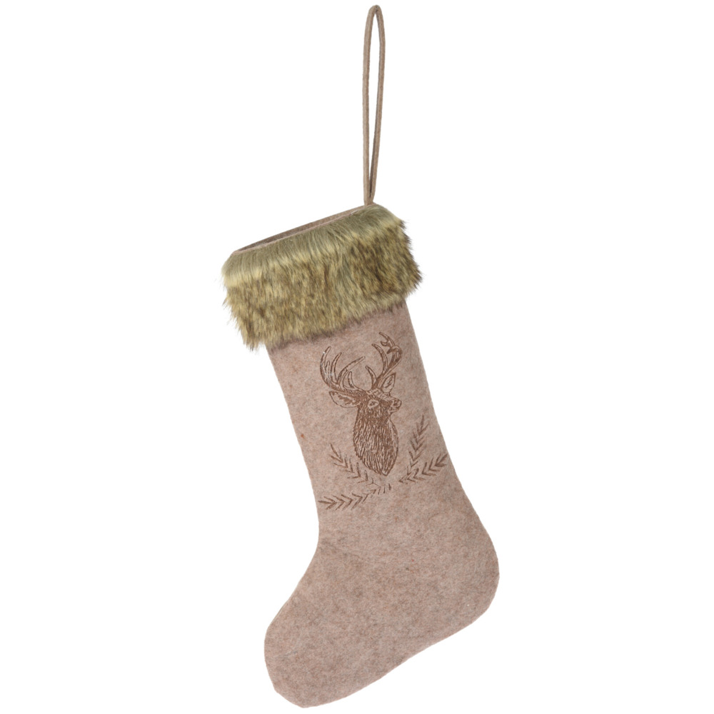 Weihnachtssocke 60 cm aufhängbar mit Motiv image number 2